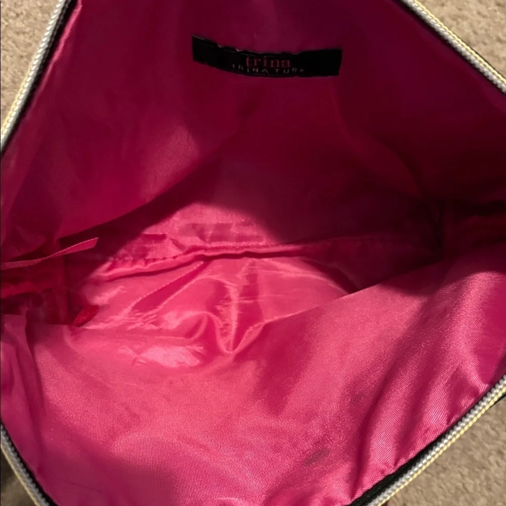 Trina Turk Black Cosmetic Bag
